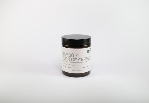 BAMBÚ Y FLOR DE CEREZO